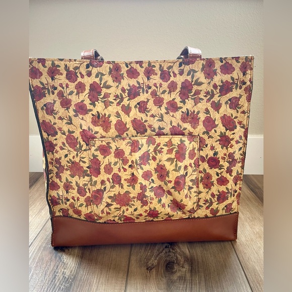 Rose Patricia Nash Tote | 100% Leather | Designer | Excellent Used Condition - Picture 6 of 13